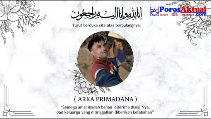 Salah Satu Korban Meninggal Dunia, Arka Primadana